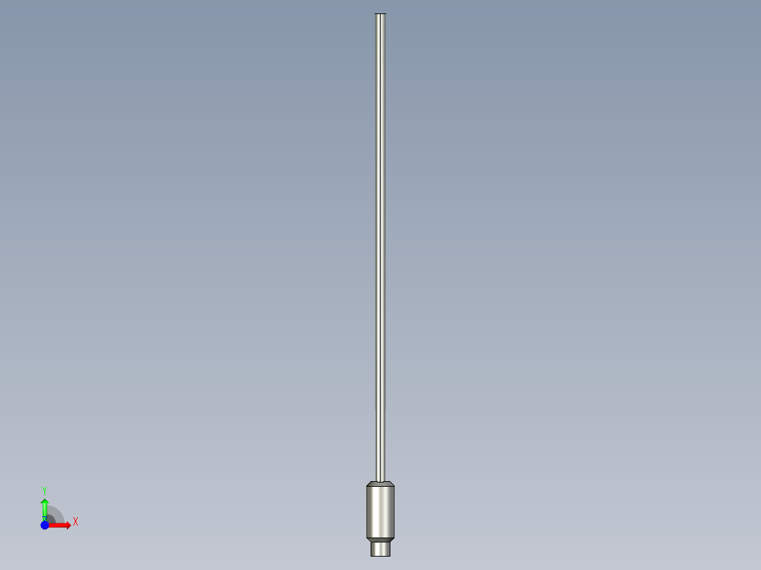 基恩士FU-67core_kc图纸模型前视图
