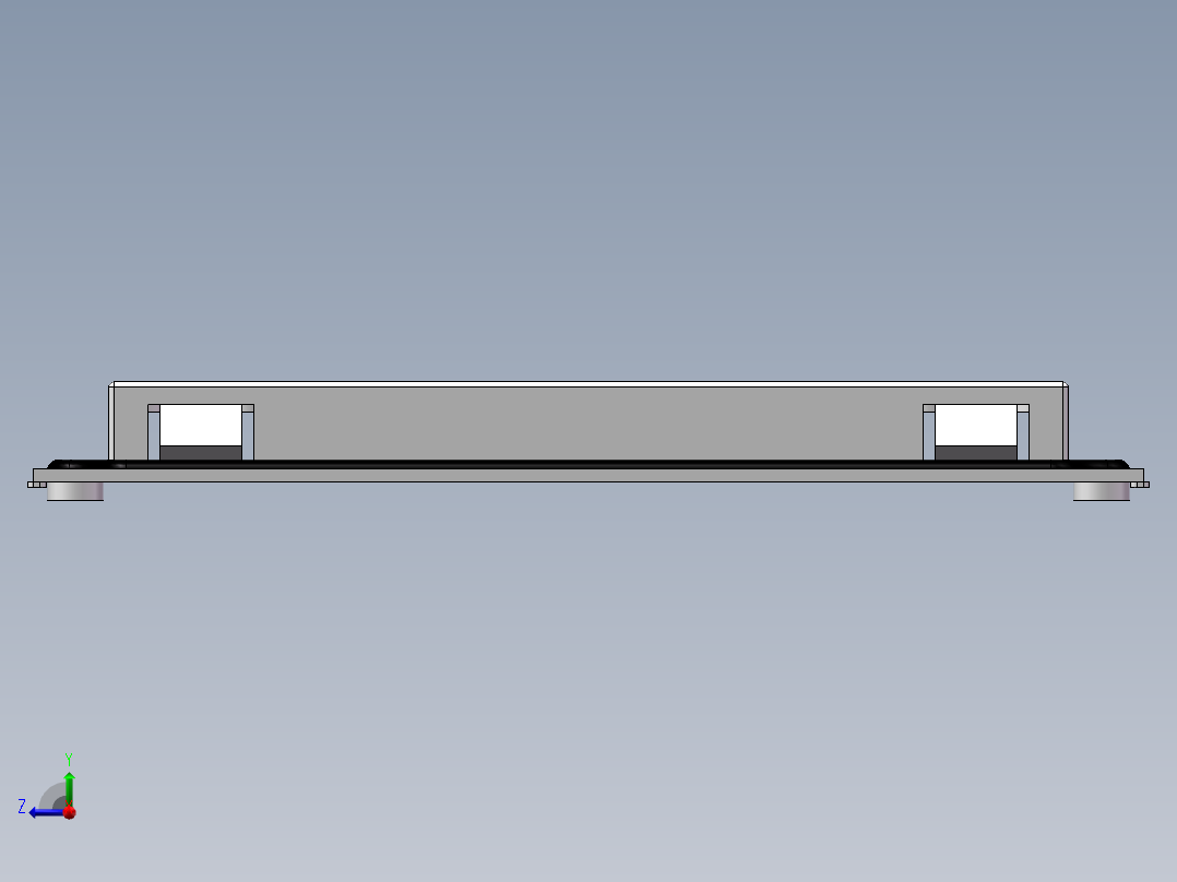 ZL-804 通风过滤网罩右视图