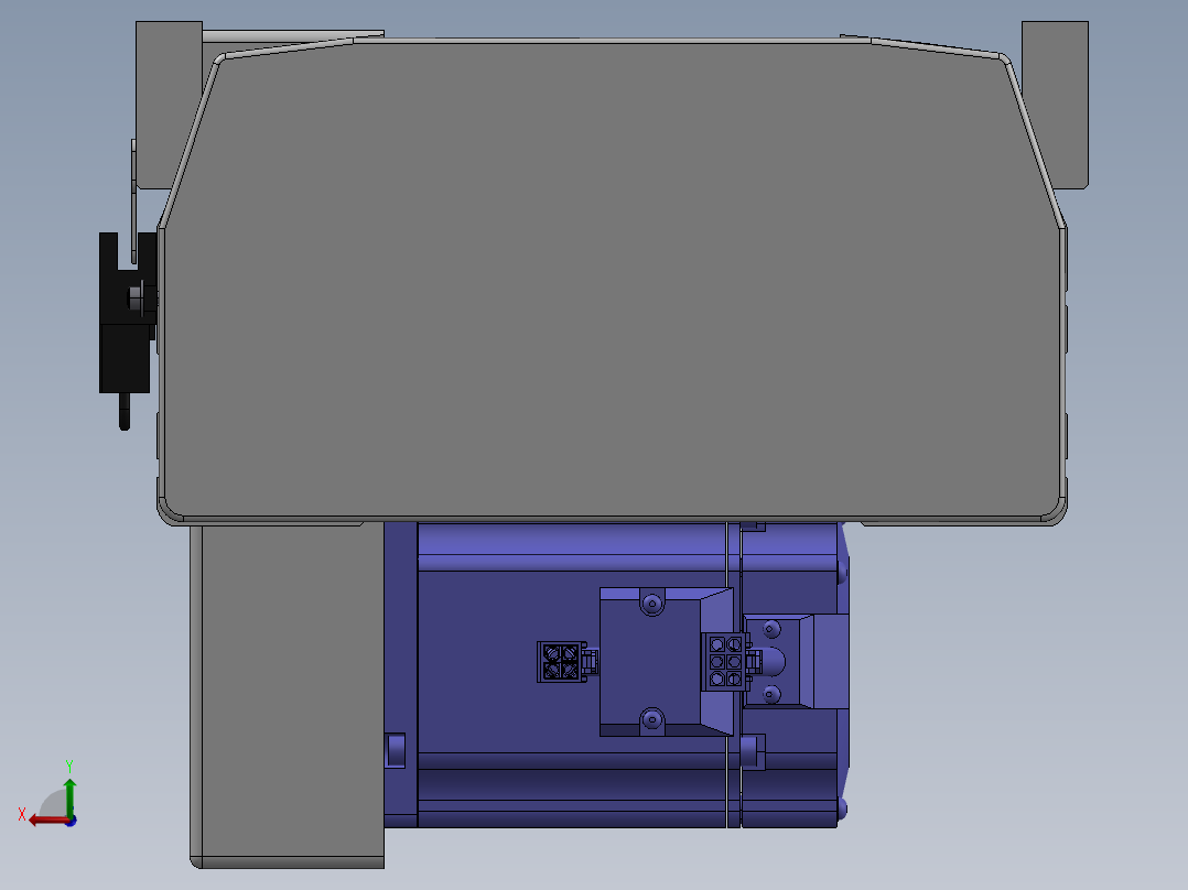 精密模组MT220-L150-3300-RD-M75-C4后视图