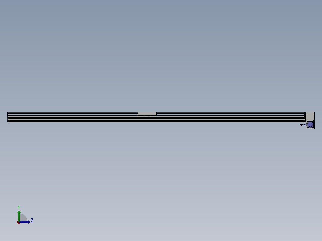 精密模组MT220-L150-3300-RD-M75-C4左视图