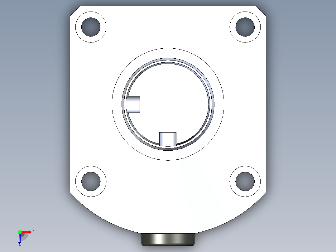 KOSMEKLT0650-CR-F多系列多零件图纸模型多系列多零件图纸模型俯视图