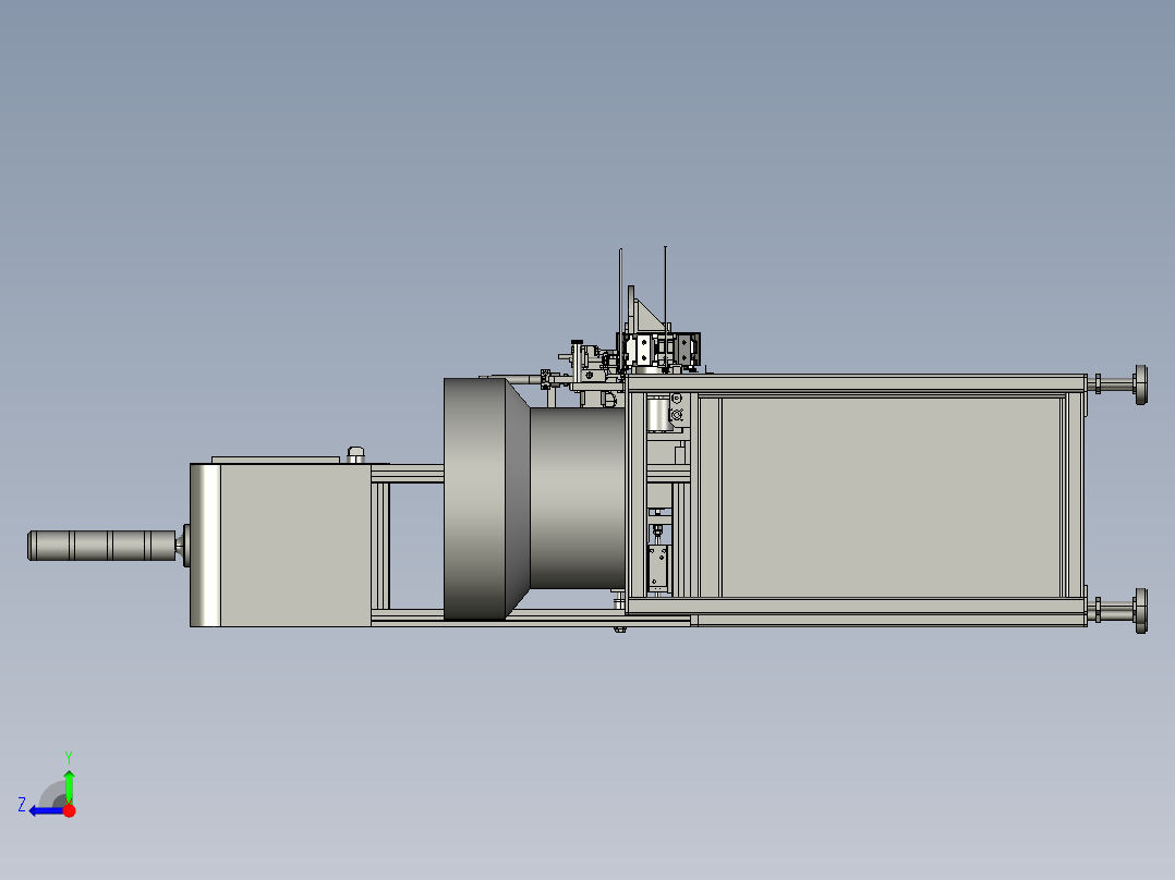 全自动USB焊锡机右视图