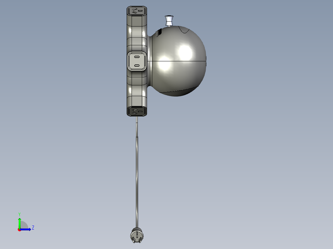 多用途插座 SW STP左视图