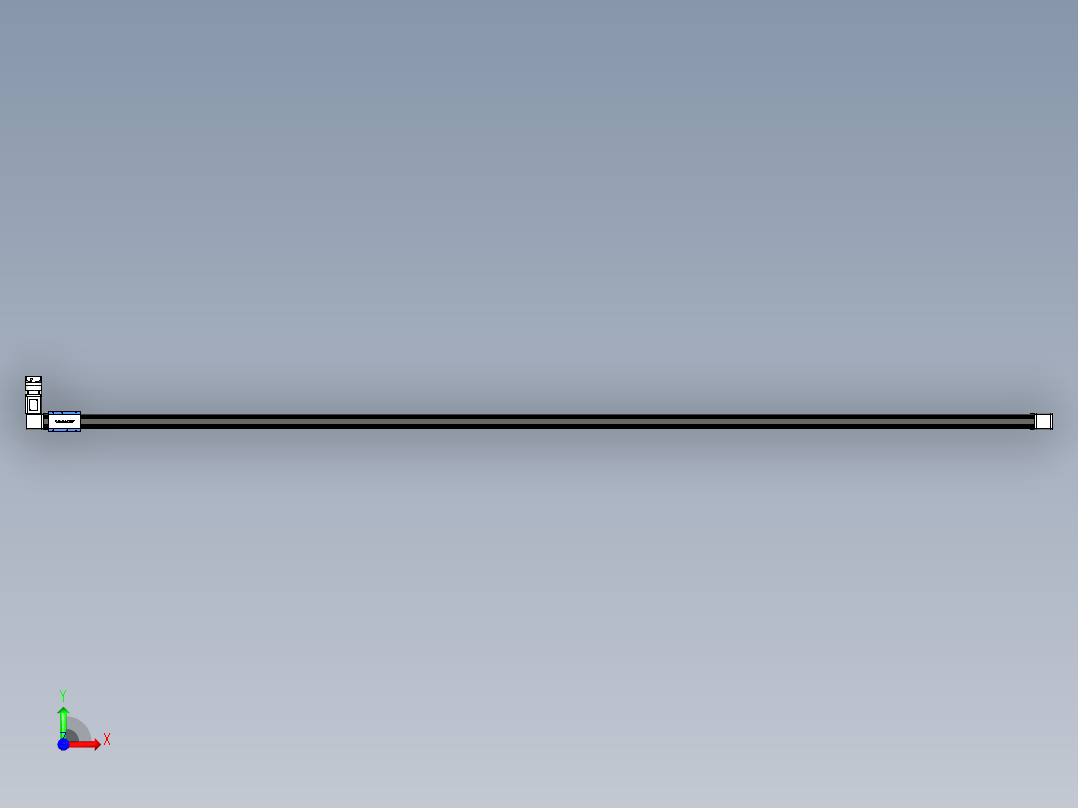 威洛博LB.GB同步带传动--欧规系列GB8-L192-S5400-BR-P75-K前视图