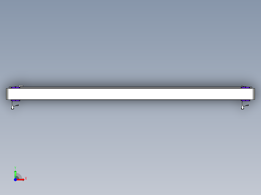 威洛博VL系列直线电机模组-2VL14S1-S2700前视图