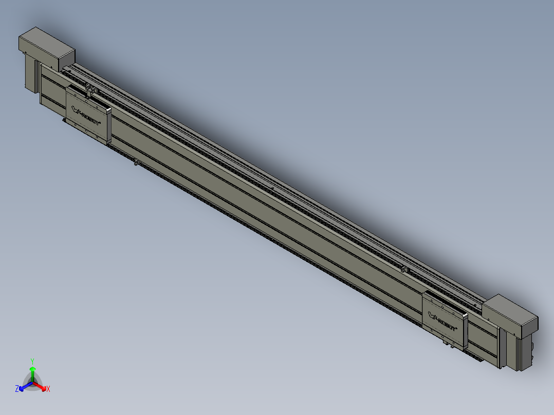 威洛博双电机滑台-VBC14S2-L50-S1200-BLR-P40-C6