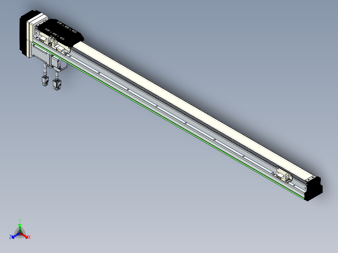 威洛博模组VGTH5-Lx-C-S800-BM-ZP10-C3正等轴测图