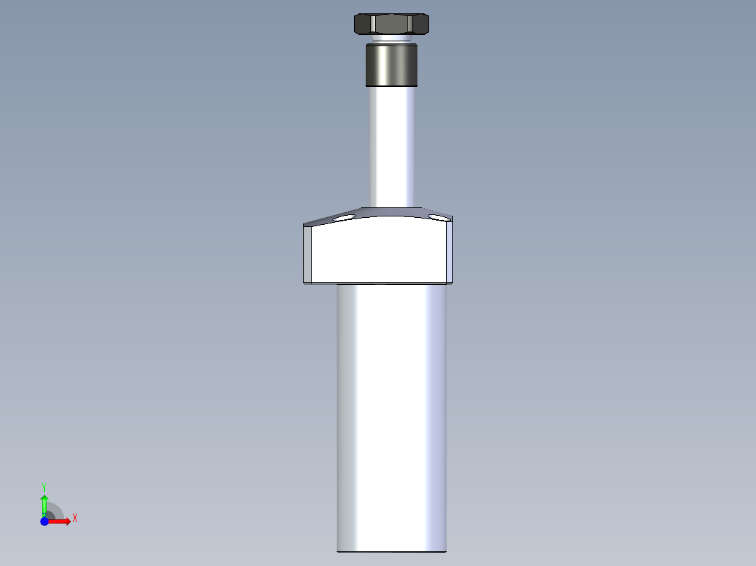 KOSMEKLHA0360-SL-Q30_R01多系列多零件图纸模型前视图