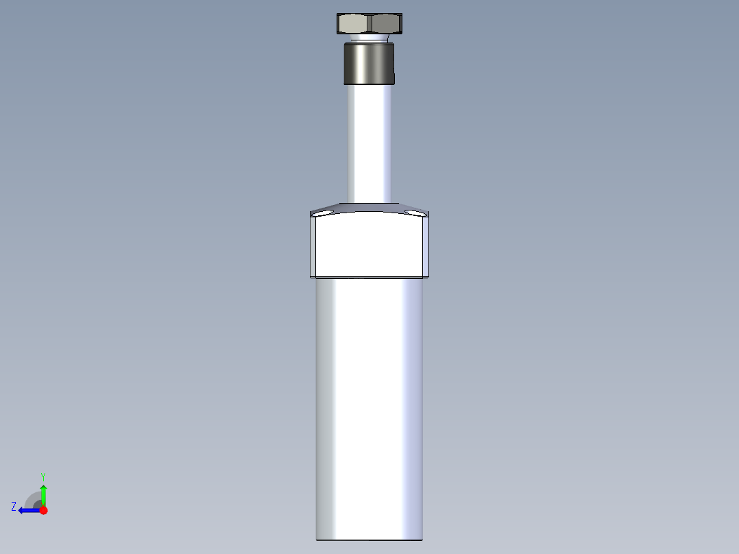 KOSMEKLHA0360-SL-Q30_R01多系列多零件图纸模型右视图