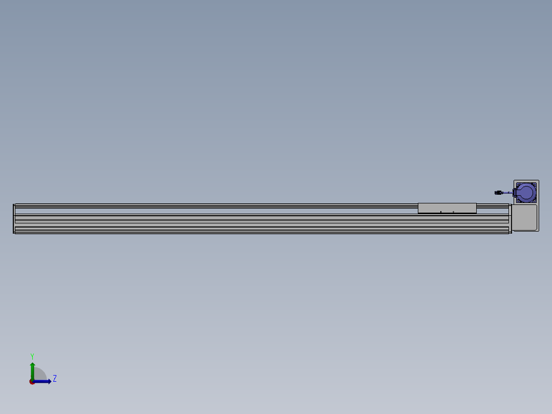 精密模组MT220-L150-1600-RU-M75-C4左视图