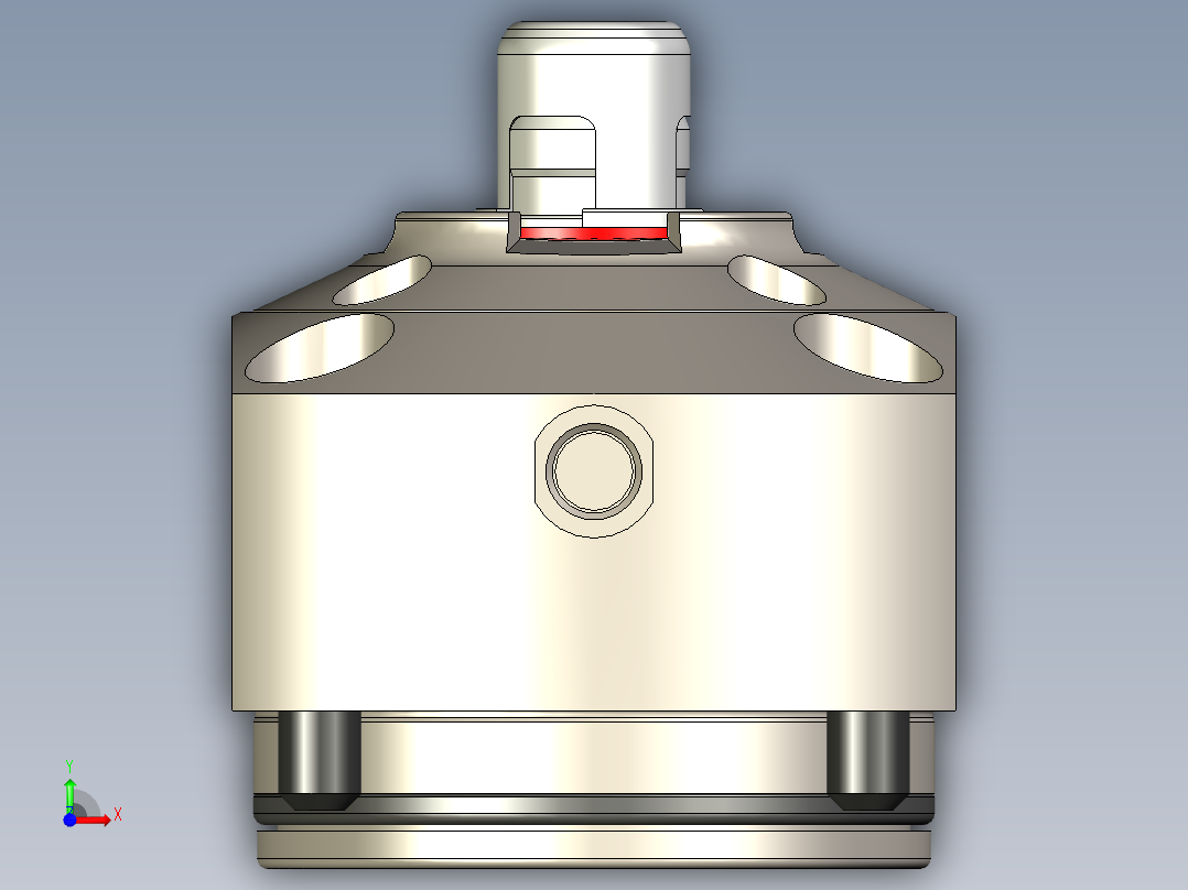 KOSMEKSFA2000-M1A-120多系列多零件图纸模型多系列多零件图纸模型前视图