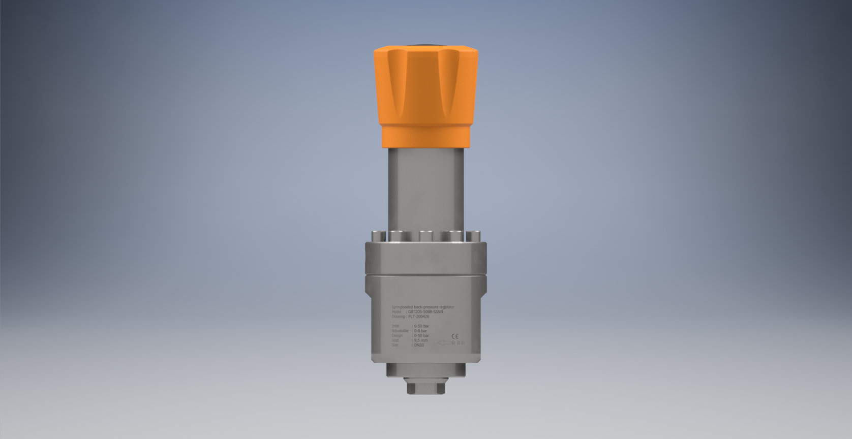 弹簧加载背压调节器