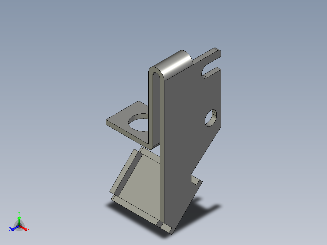 基恩士LV-F1-2R_kc图纸模型正等轴测图