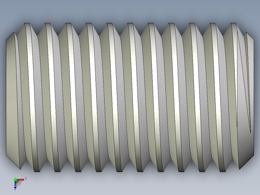 DIN 913-ISO 4026 固定螺钉-M18 L=30.STEP俯视图
