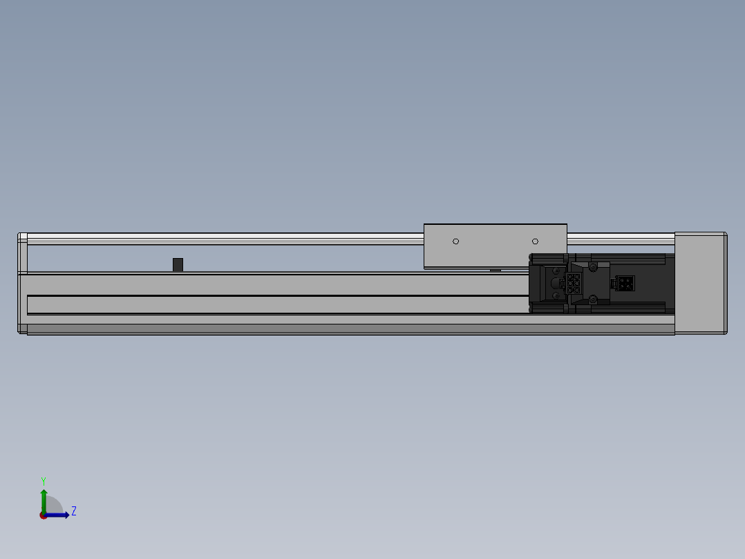 精密模组MY120-T10-200L-BR-P10B-C4-C左视图