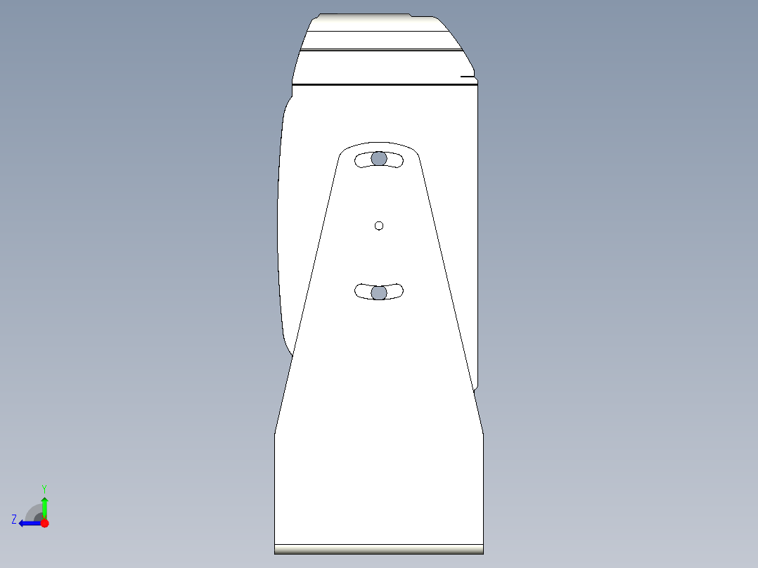 基恩士SJ-F031_036_kc图纸模型右视图