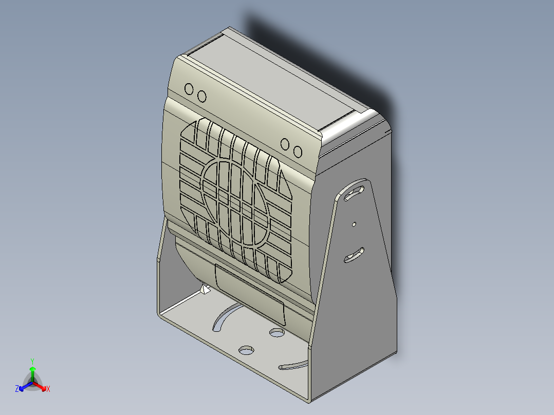 基恩士SJ-F031_036_kc图纸模型正等轴测图