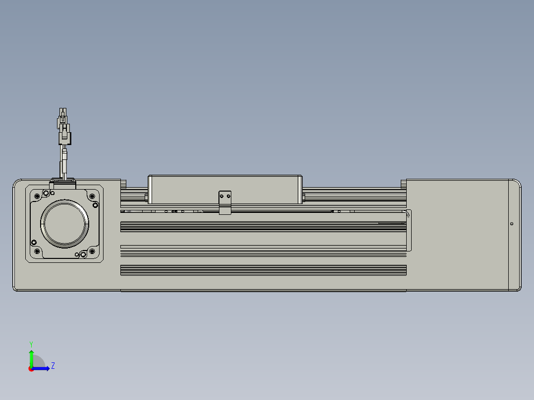 威洛博直线电机模组EB10-L224-S100-L-ZP75-MS3-5K左视图