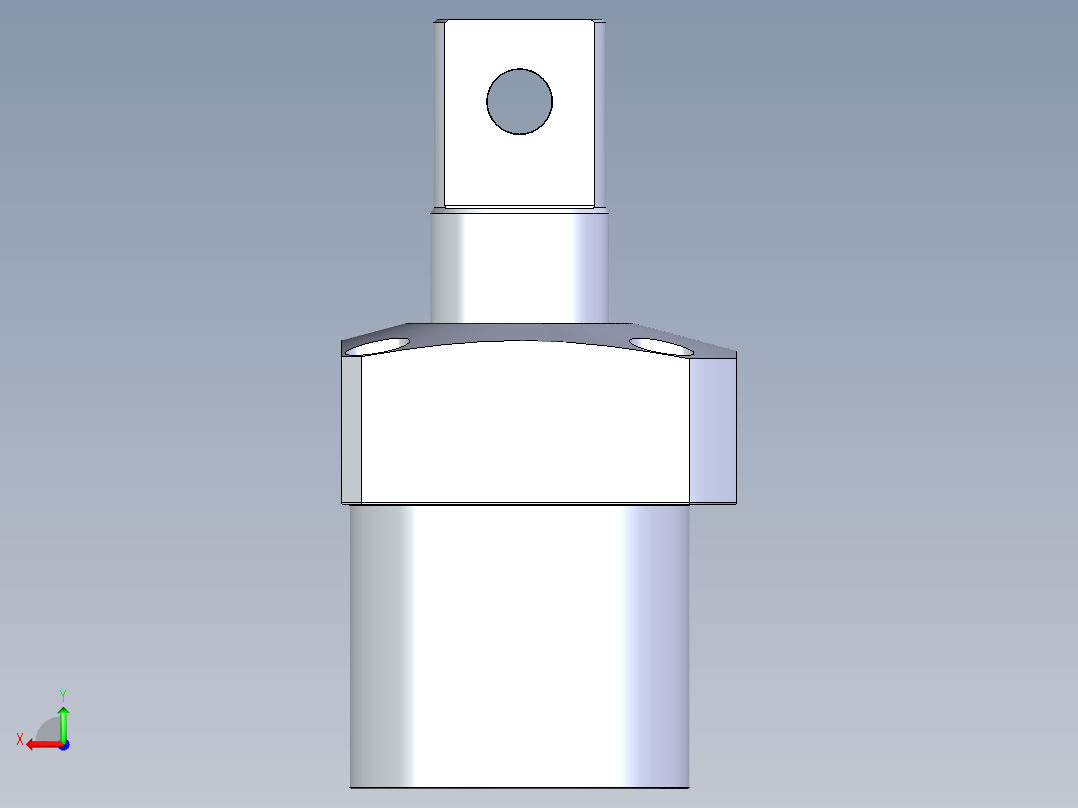 KOSMEKLHA1050-Sx-P_rev1多系列多零件图纸模型后视图