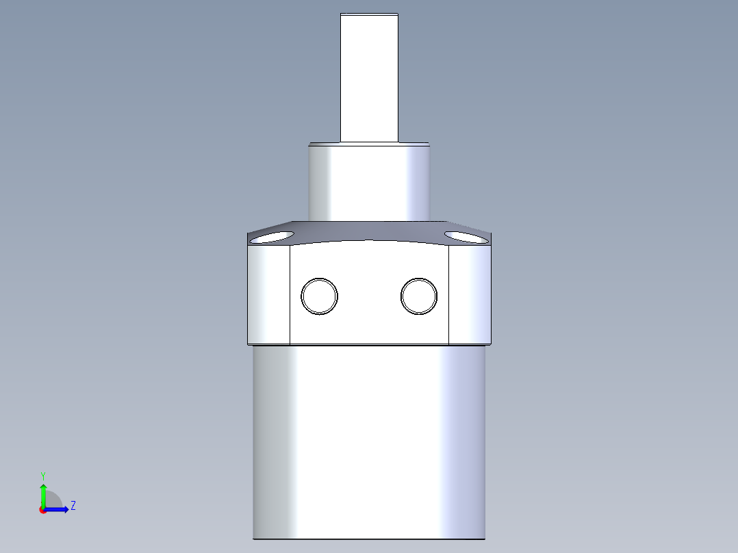 KOSMEKLHA1050-Sx-P_rev1多系列多零件图纸模型左视图