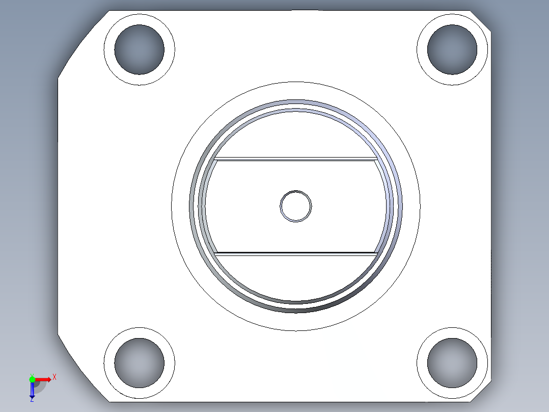 KOSMEKLHA1050-Sx-P_rev1多系列多零件图纸模型俯视图