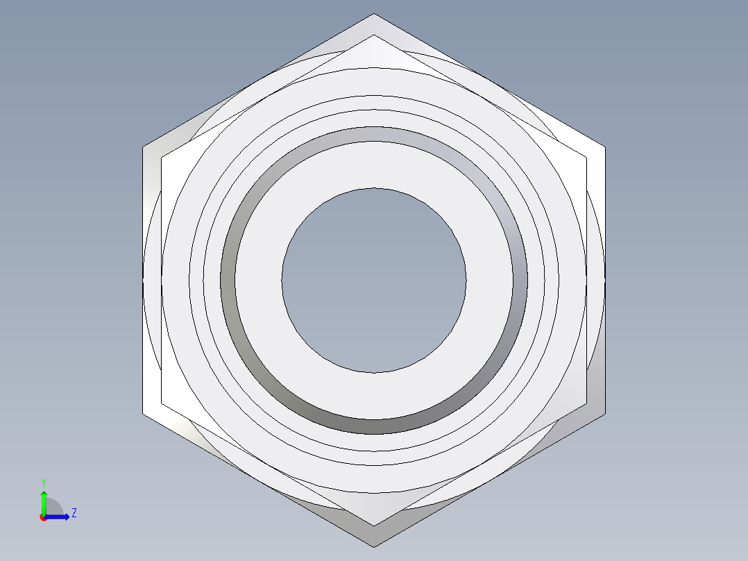 卡套式工业通用硬管接头EO_Male_Stud_connector_GE30SR1EDCF左视图