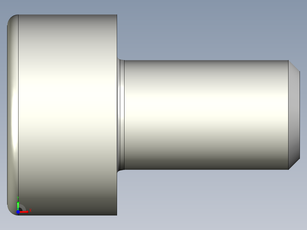 螺钉-DIN_912-M3x5.stp前视图