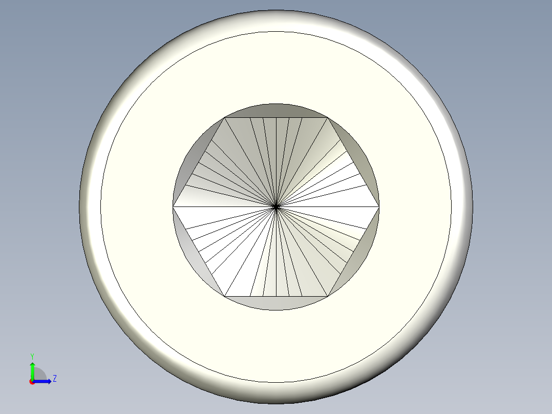 螺钉-DIN_912-M3x5.stp左视图