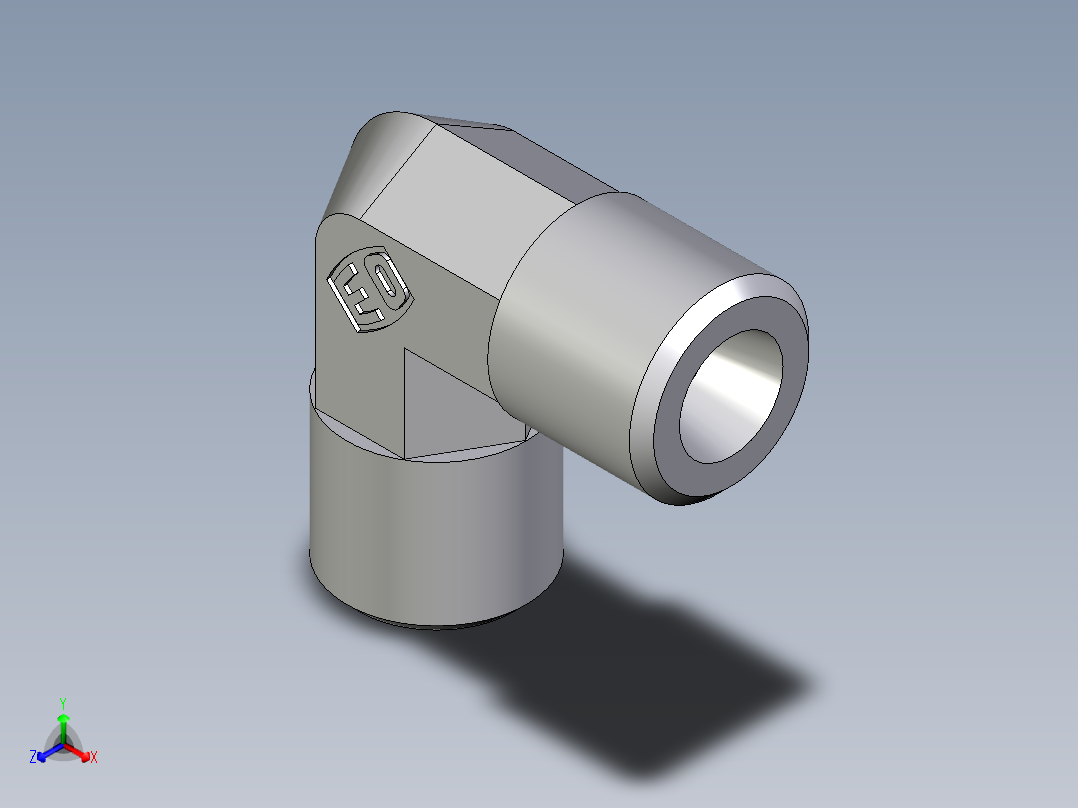 卡套式工业通用硬管接头EO_Union_elbow_W06S71X