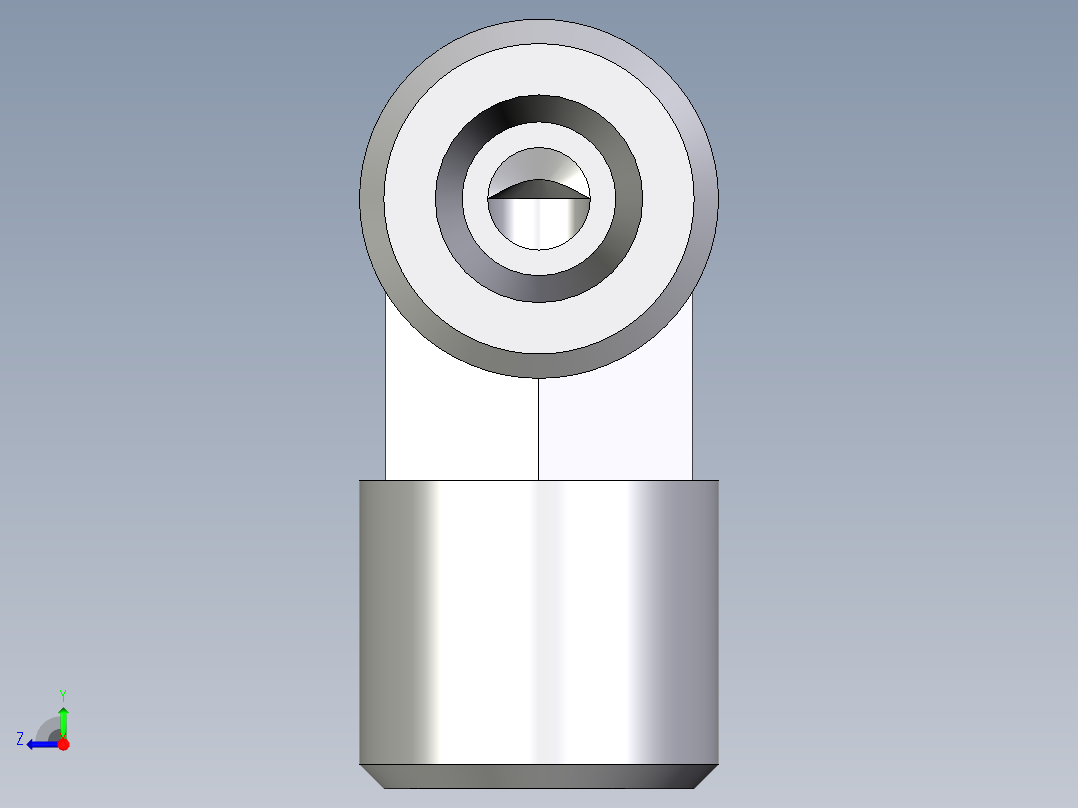 卡套式工业通用硬管接头EO_Union_elbow_W06S71X右视图