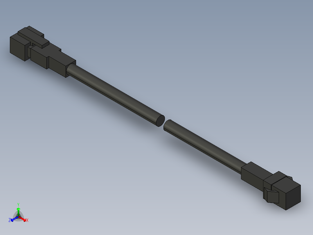 基恩士CA-DP3R_DP5R_kc图纸模型正等轴测图