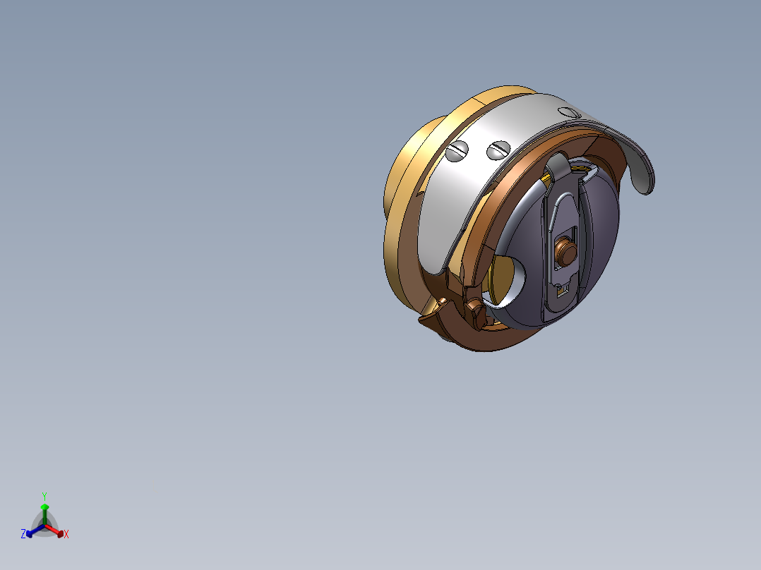 旋梭正等轴测图