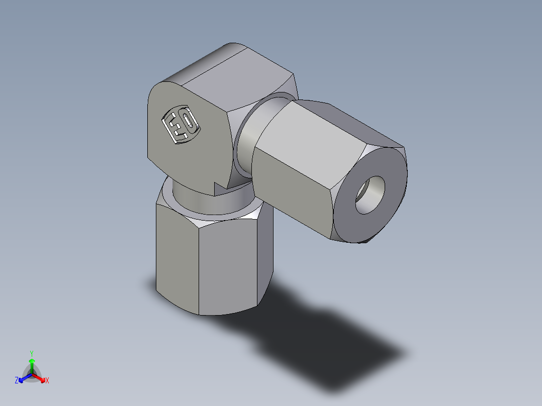 卡套式工业通用硬管接头EO_Union_elbow_W04LLCF