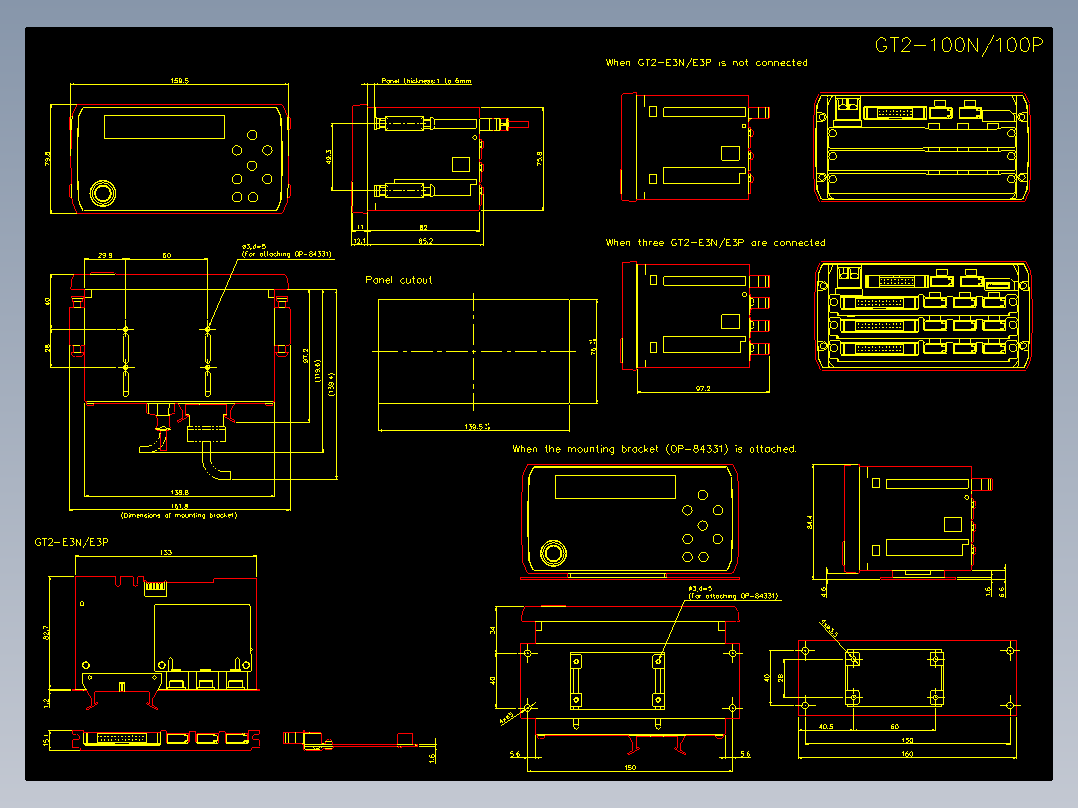 基恩士gt2_cad_kc图纸模型