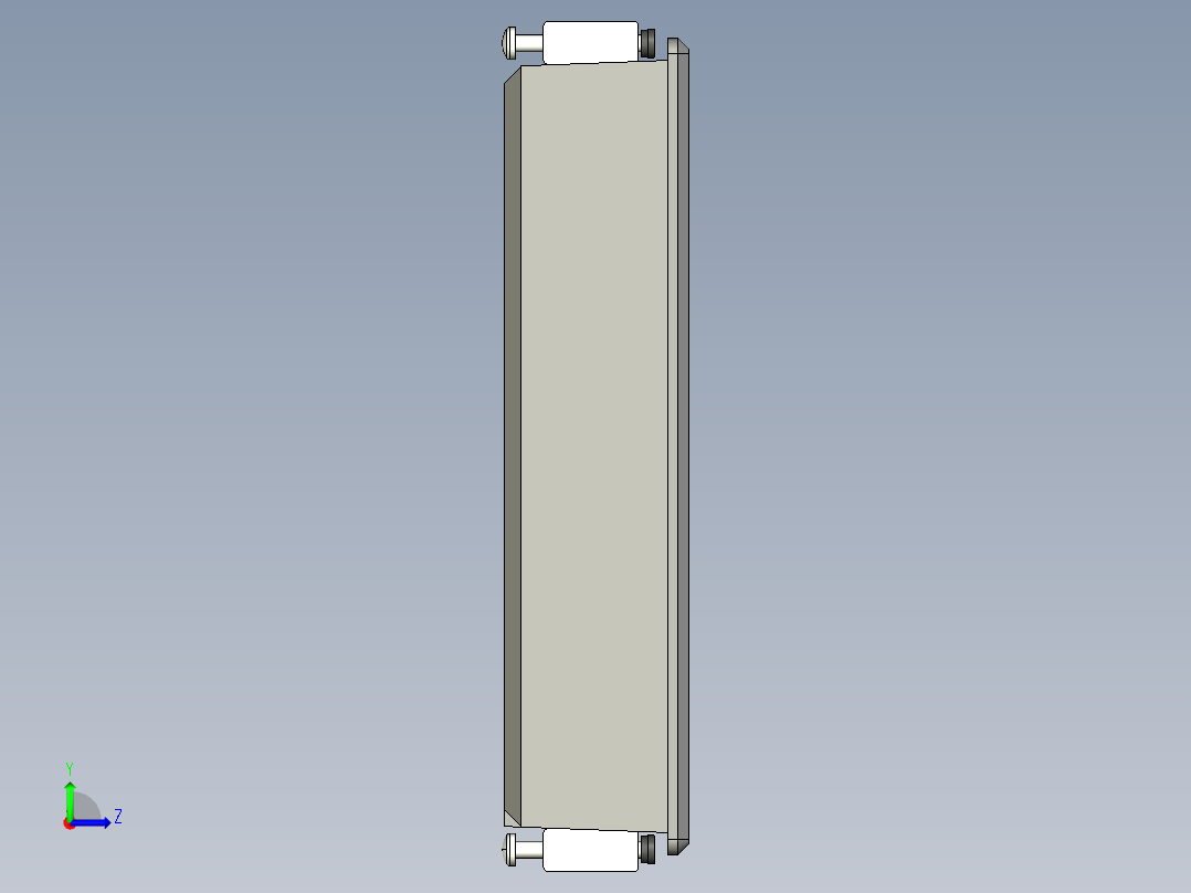基恩士VT3-S12_kc图纸模型左视图