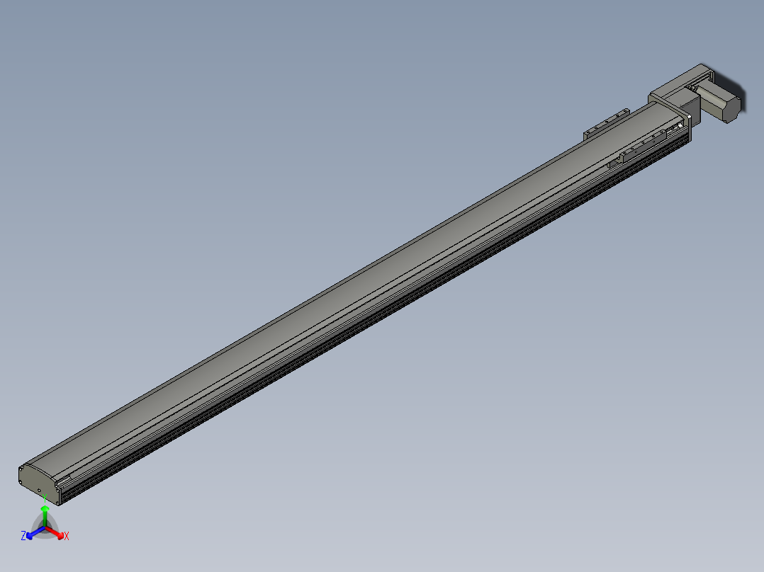 CCTL模组同步带-TL135B-BR-1800正等轴测图