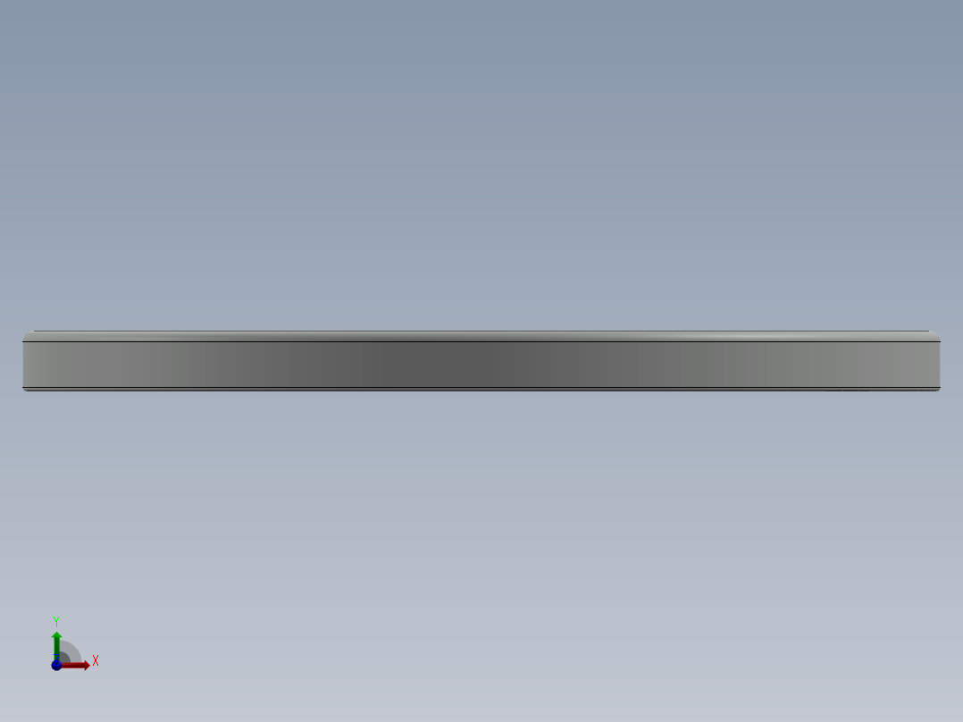 紧固件-1.0000 Flat Washer前视图