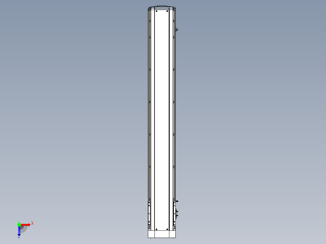 Toyo东佑达直线模组-ETH17-1150-BM-M75B俯视图