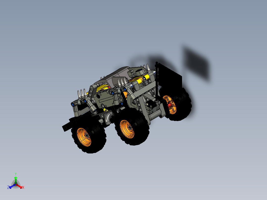 lego-42119-monster-jam-max-d.8-乐高玩具赛车