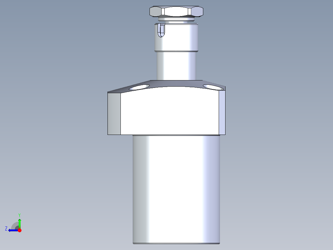 KOSMEKLT0400-GR-Y45多系列多零件图纸模型多系列多零件图纸模型右视图