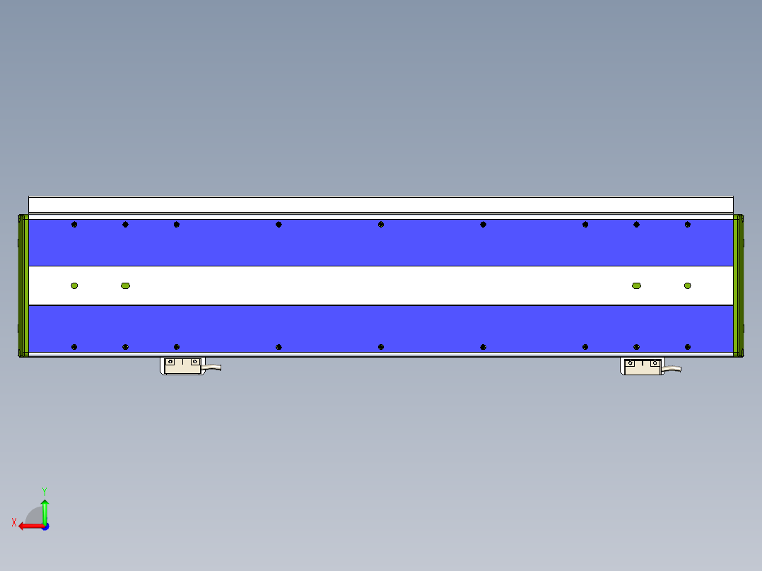 威洛博LC系列3d模型模组2LC14S2Y-S200后视图