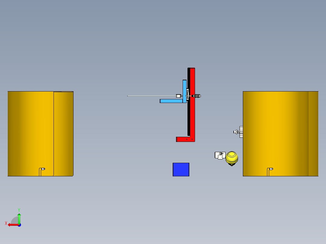 EPS 6# 输出轴综合压机Inventor16可编辑后视图