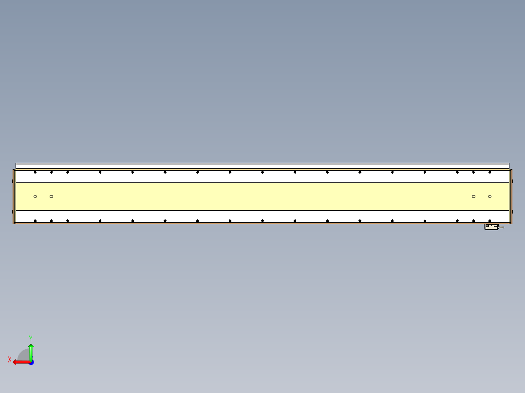 威洛博LC系列3d模型模组LC17E1Y-S1350后视图