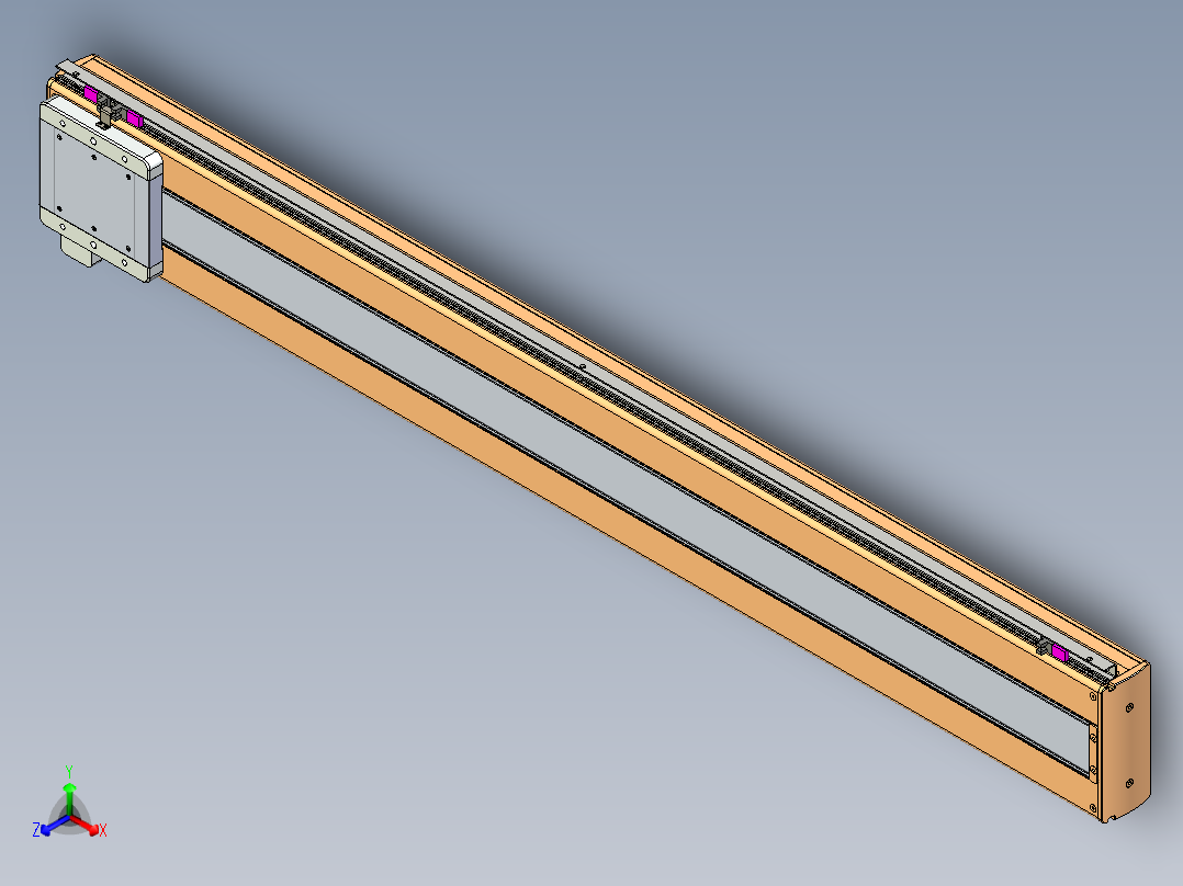威洛博LC系列3d模型模组LC17E1Y-S1350正等轴测图