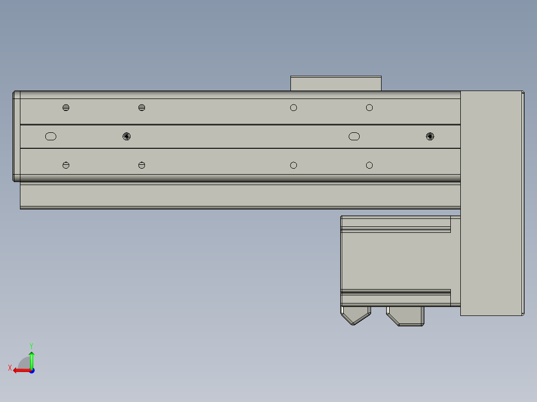 威洛博VF6-S100-BL后视图