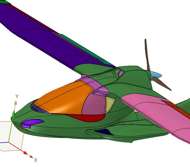 两栖光运动飞机设计