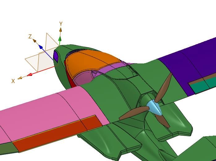 两栖光运动飞机设计