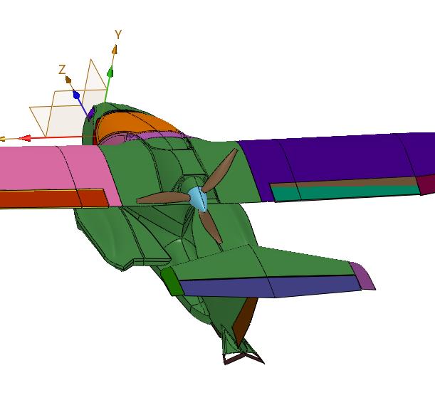 两栖光运动飞机设计