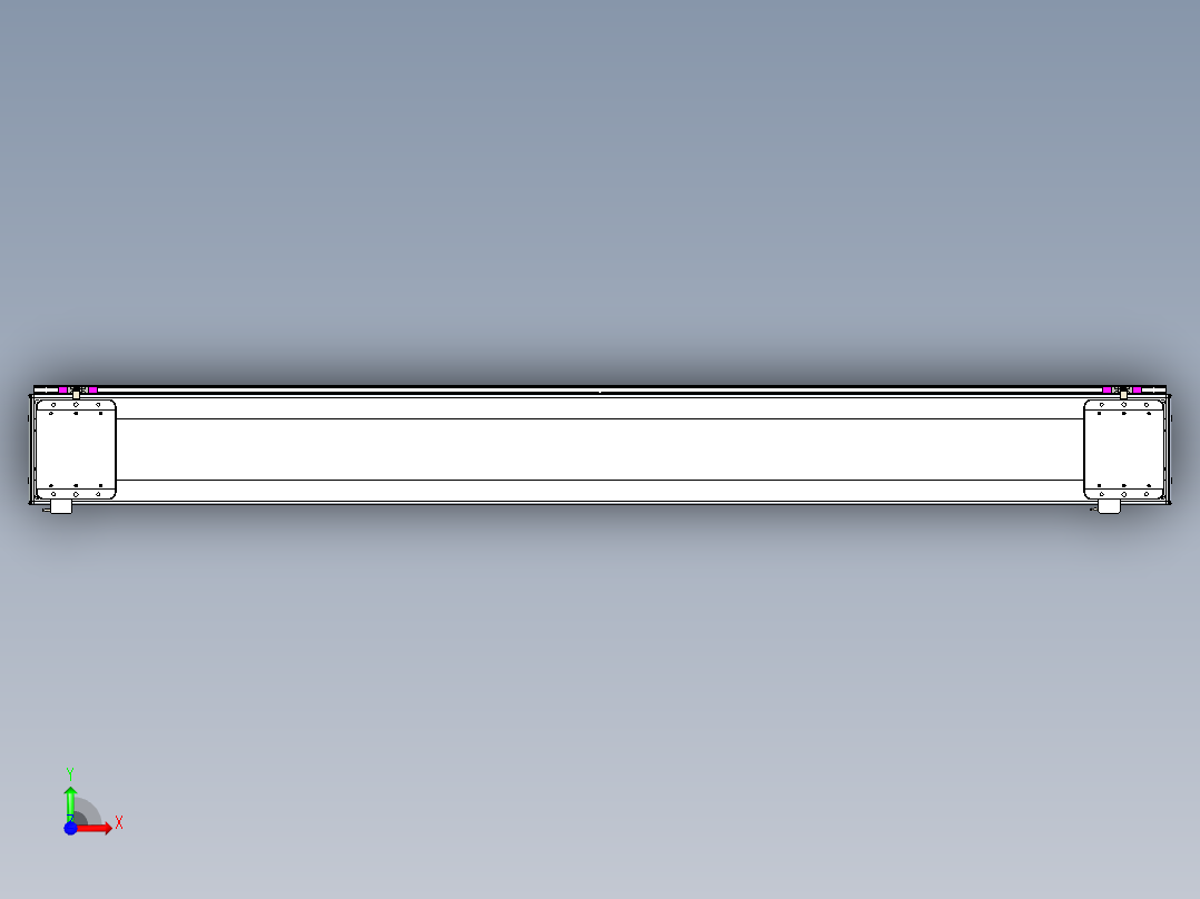 威洛博LC系列3d模型模组2LC22H1Y-S1900前视图