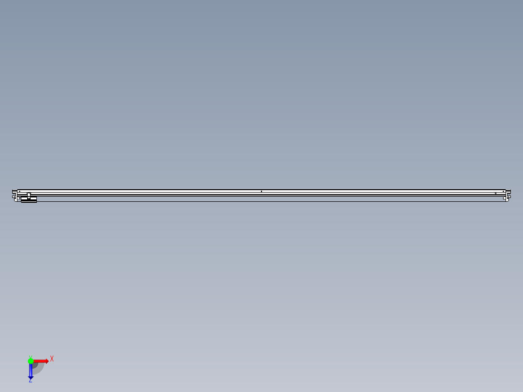 威洛博VL系列3d模型模组VL17E1Y-S3250俯视图